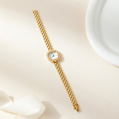 Regal Bloom Crystal Watch