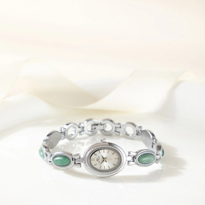 Jade Essence Gold Bracelet Watch