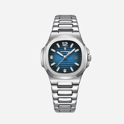 Lustre Wave Steel Watch