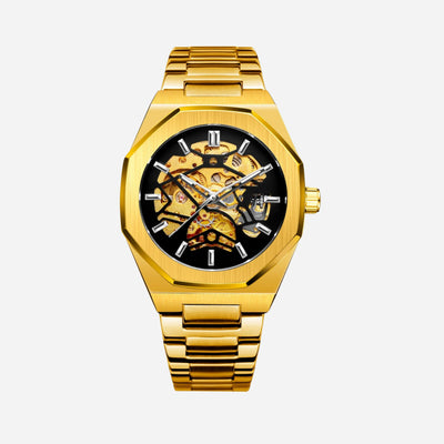 Vanguard Skeleton Stainless Steel Watch