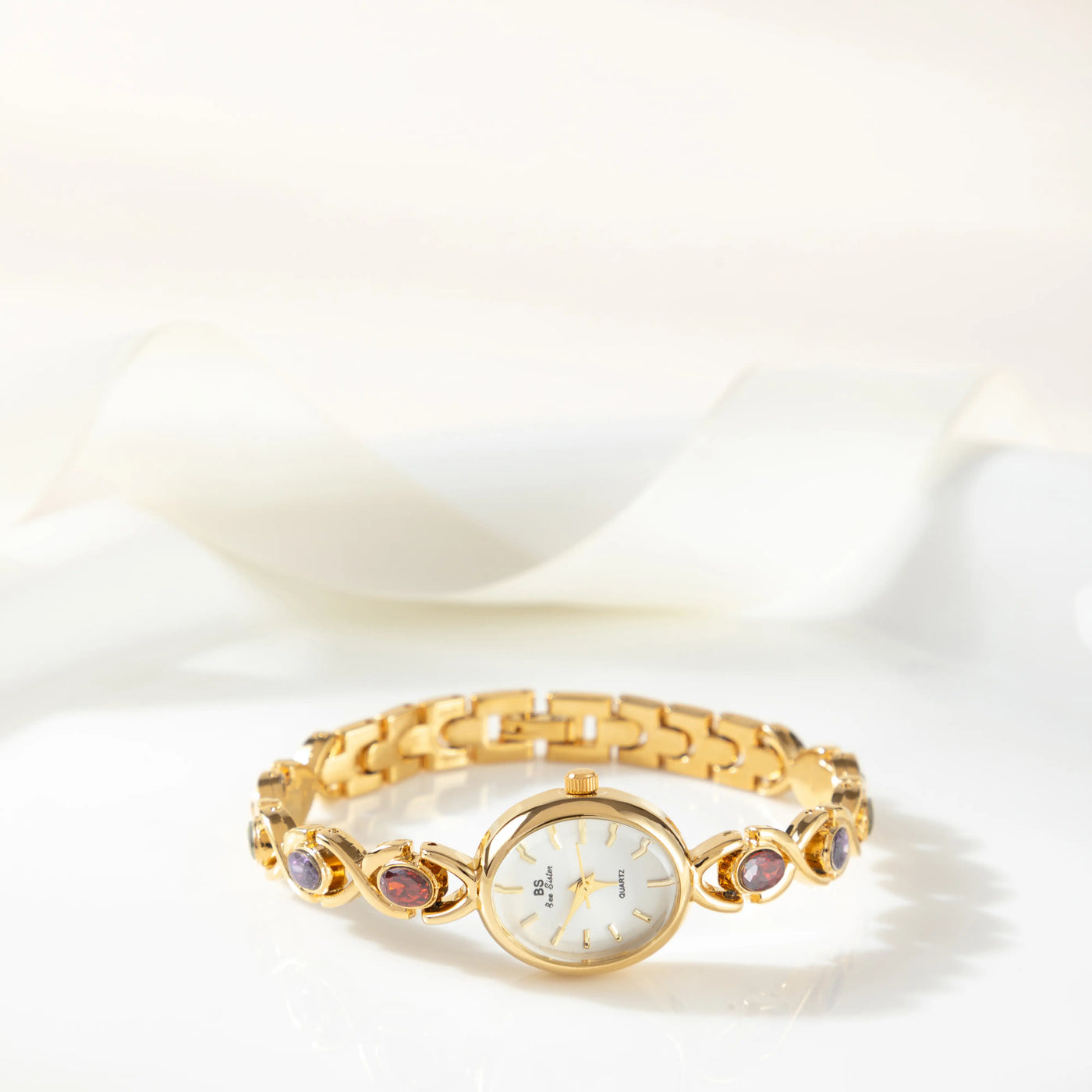 Radiance Gemstone Bracelet Watch