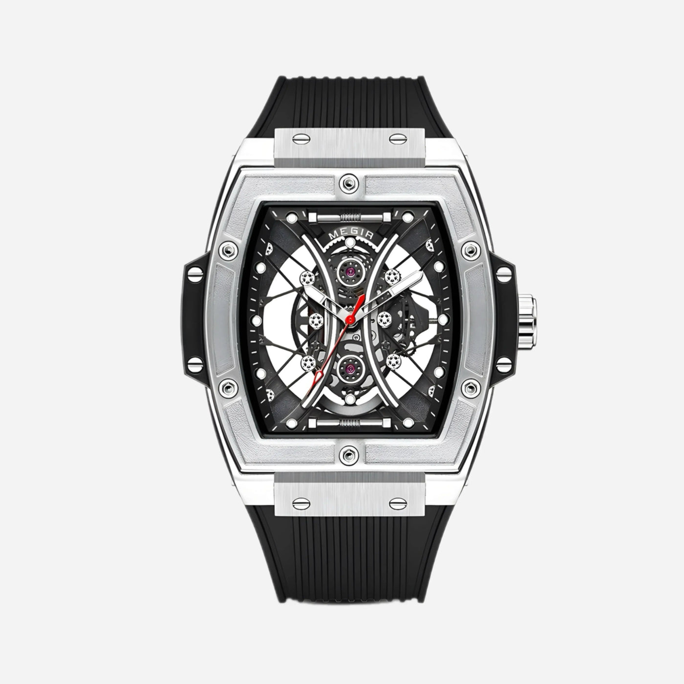 Apex Tonneau Skeleton Sport Watch