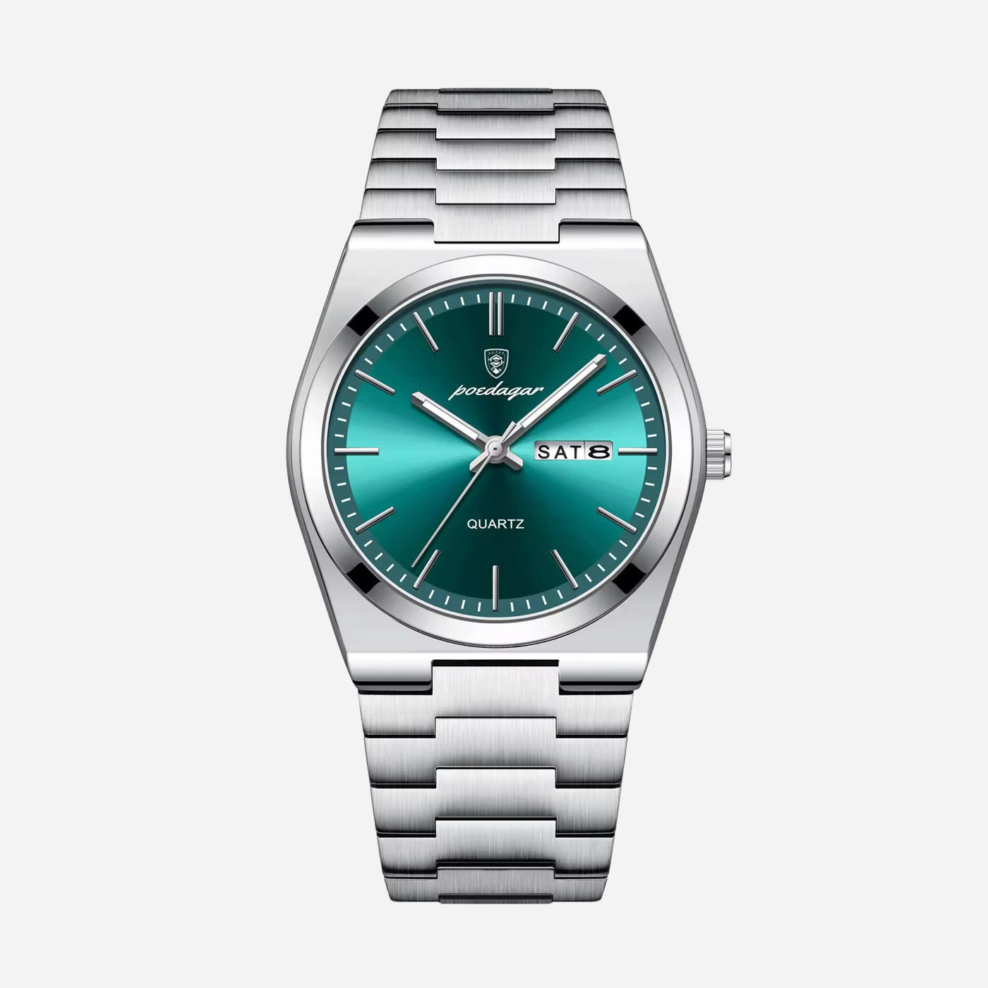 Horizon Date Stainless Steel Watch