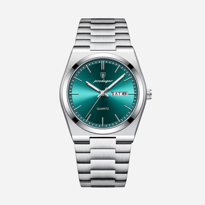 Horizon Date Stainless Steel Watch