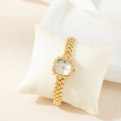 Regal Bloom Crystal Watch