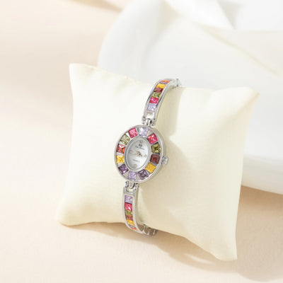 Radiant Spectrum Gemstone Watch