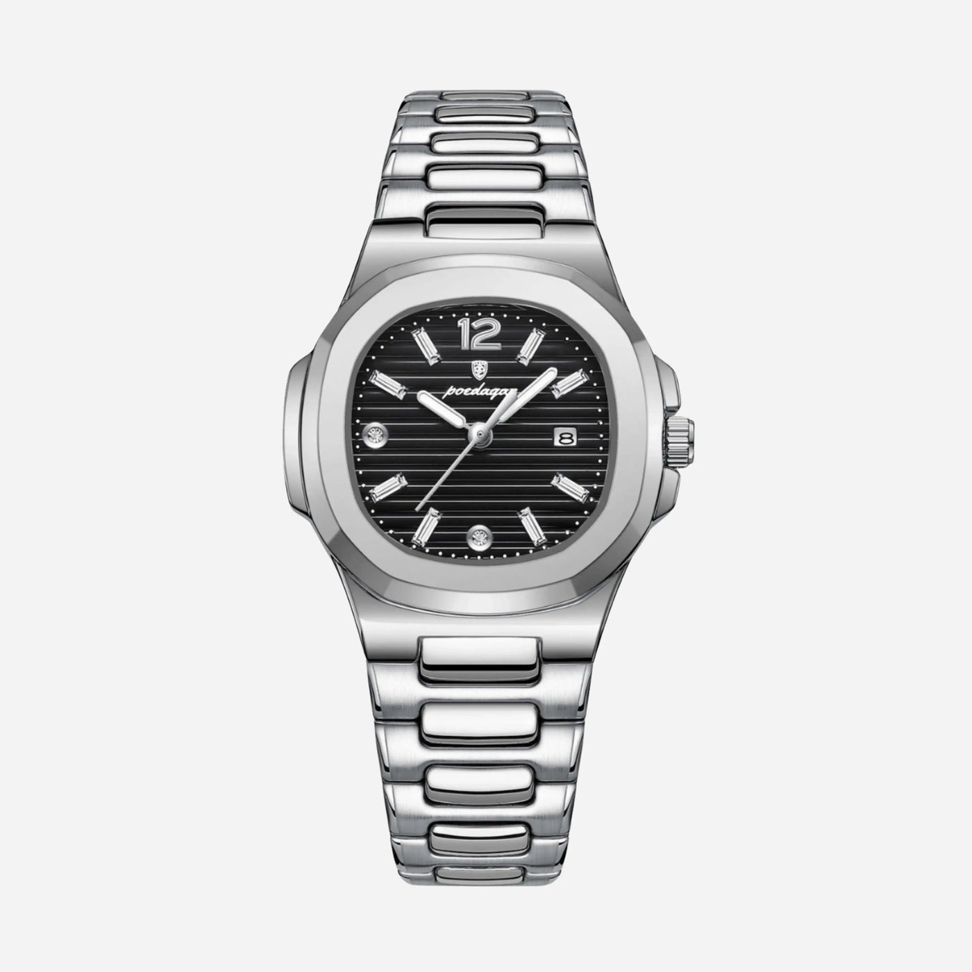 Lustre Wave Steel Watch