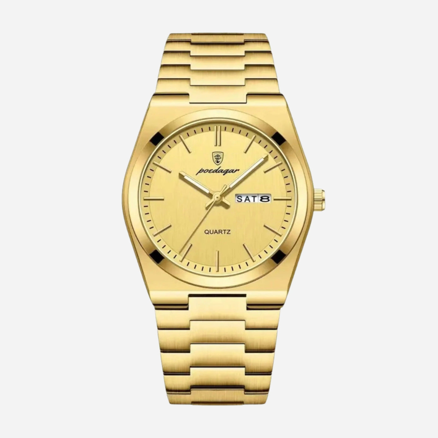 Horizon Date Stainless Steel Watch