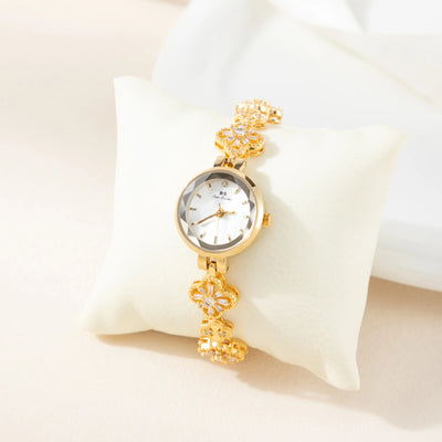 Celestia Floral Bracelet Watch
