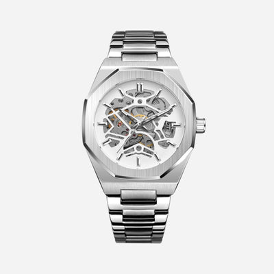Vanguard Skeleton Stainless Steel Watch