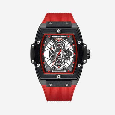 Apex Tonneau Skeleton Sport Watch