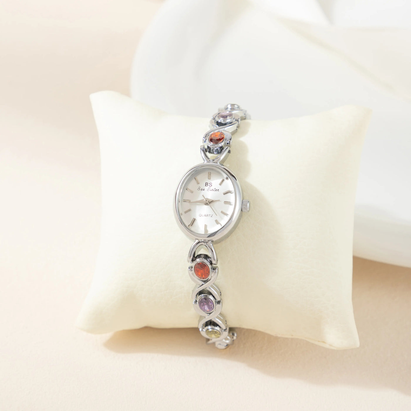 Radiance Gemstone Bracelet Watch