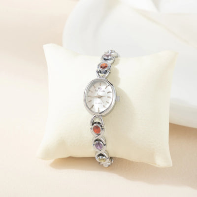 Radiance Gemstone Bracelet Watch