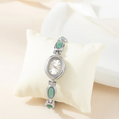 Jade Essence Gold Bracelet Watch