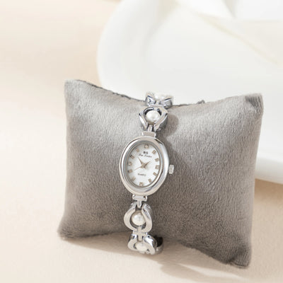 Aurora Oval Gold Timepiece