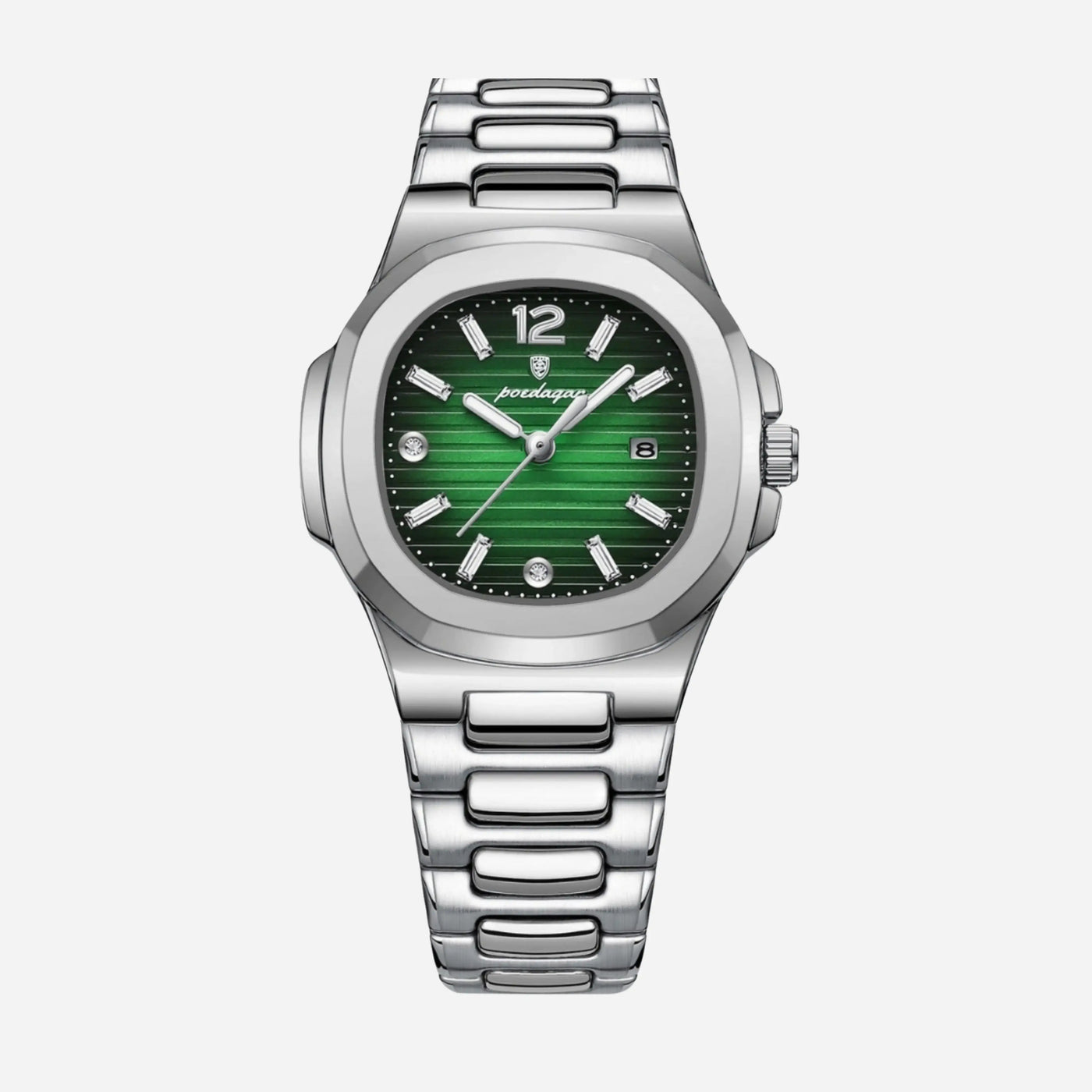 Lustre Wave Steel Watch