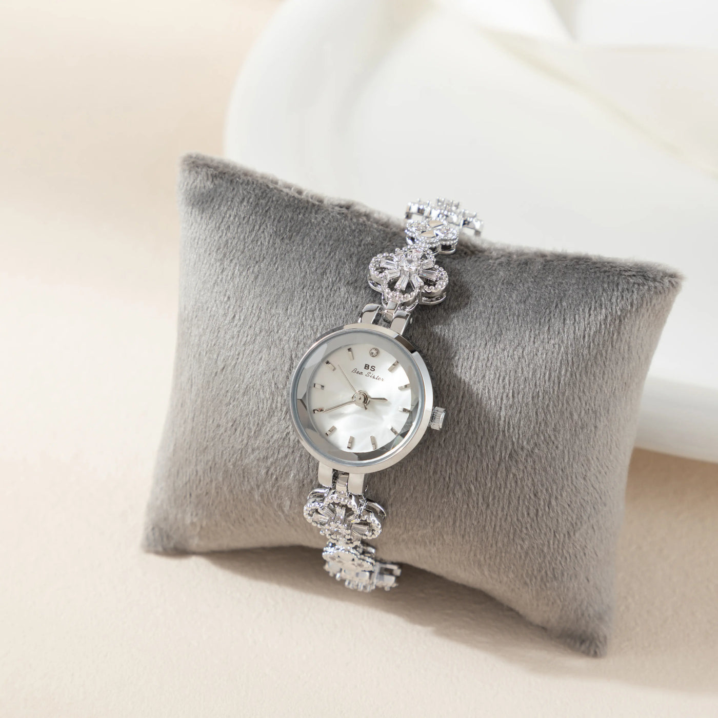 Celestia Floral Bracelet Watch