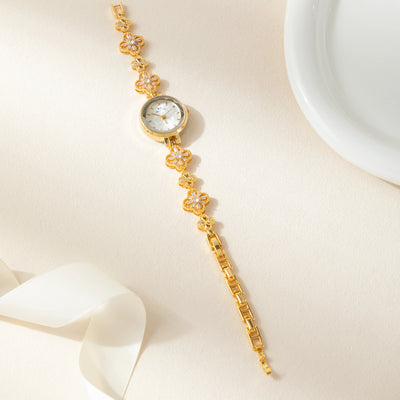 Celestia Floral Bracelet Watch
