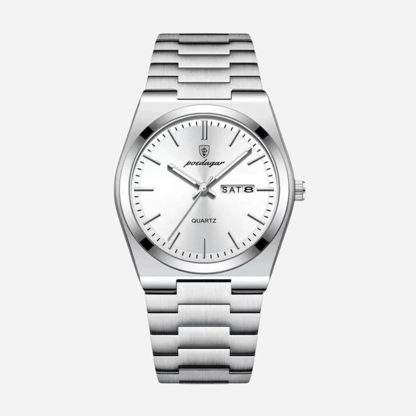 Horizon Date Stainless Steel Watch
