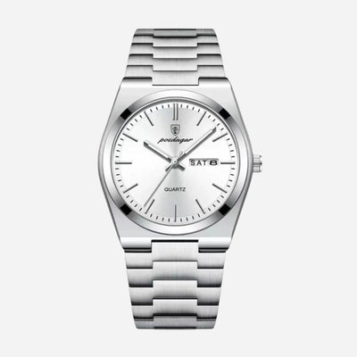 Horizon Date Stainless Steel Watch