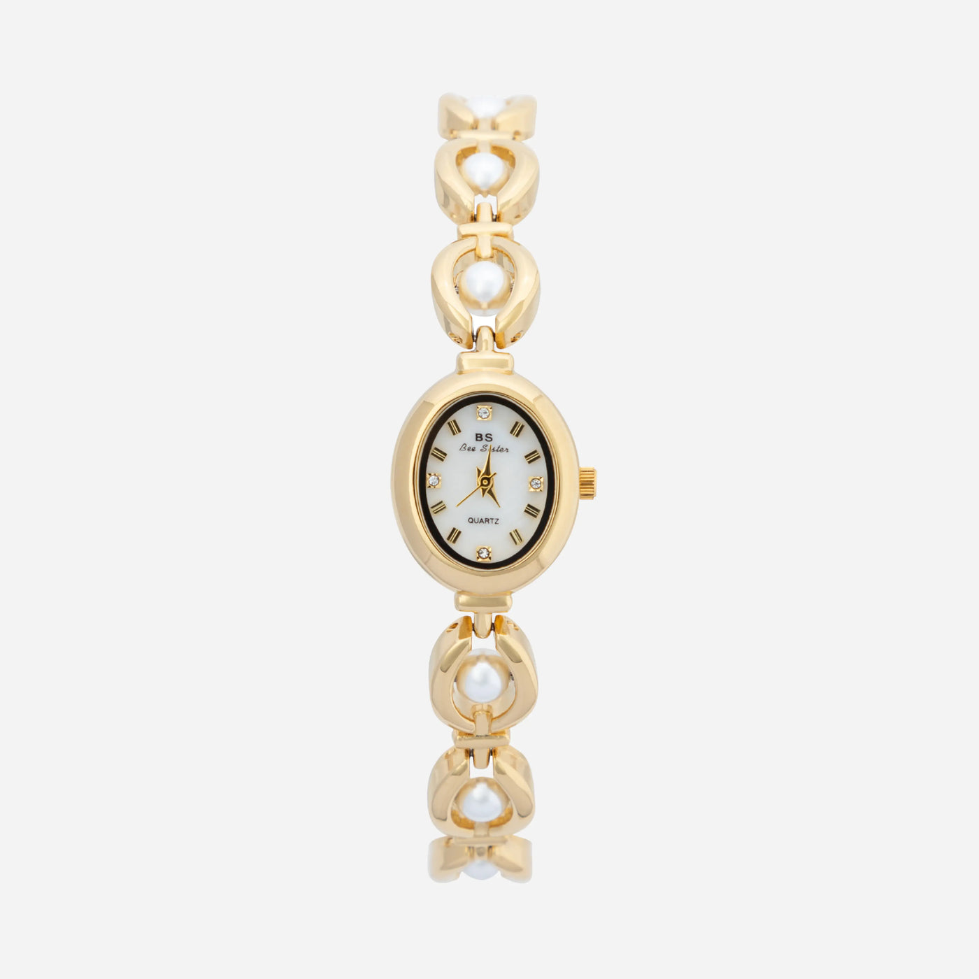 Aurora Oval Gold Timepiece