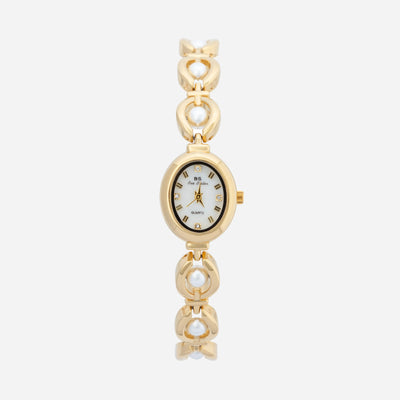 Aurora Oval Gold Timepiece