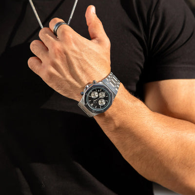 Vanguard Steel Chronograph Watch
