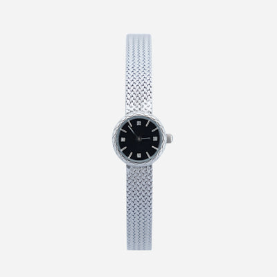 Eterna Glow Round Mesh Watch