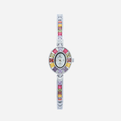 Radiant Spectrum Gemstone Watch