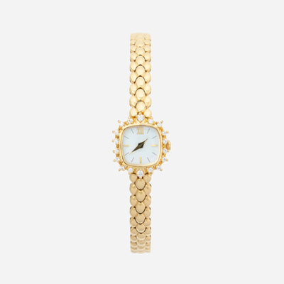 Regal Bloom Crystal Watch