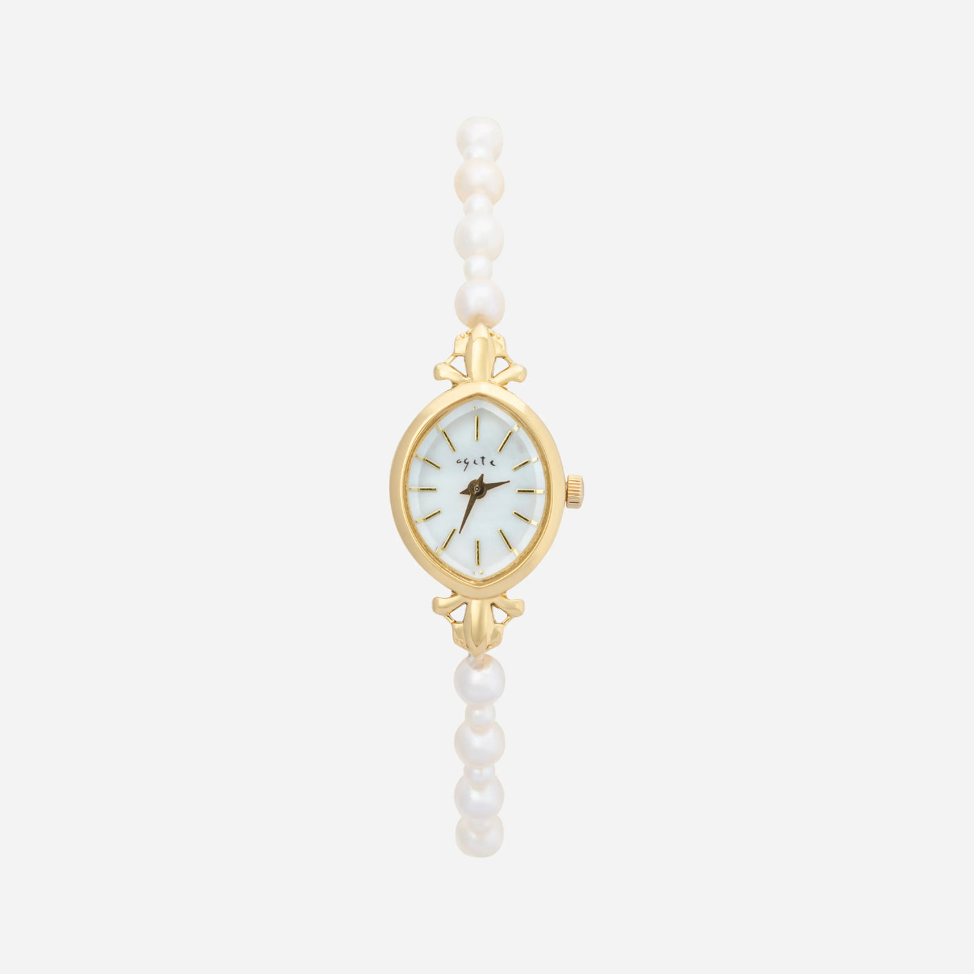 Seraphina Gold Pearl Watch