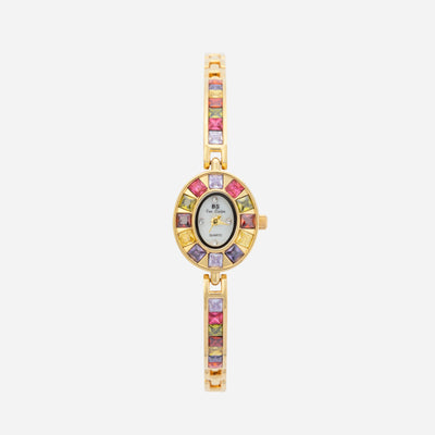 Radiant Spectrum Gemstone Watch