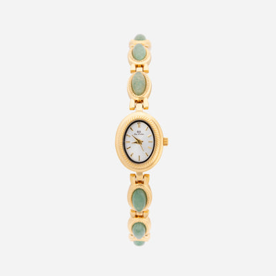 Jade Essence Gold Bracelet Watch