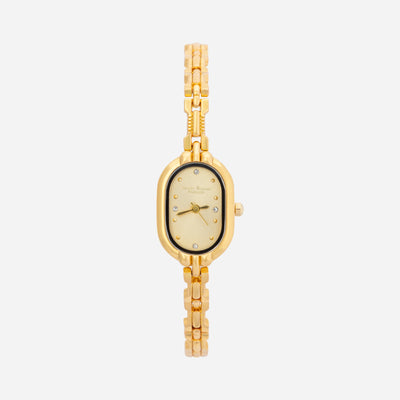 Eterna Grace Oval Golden Timepiece