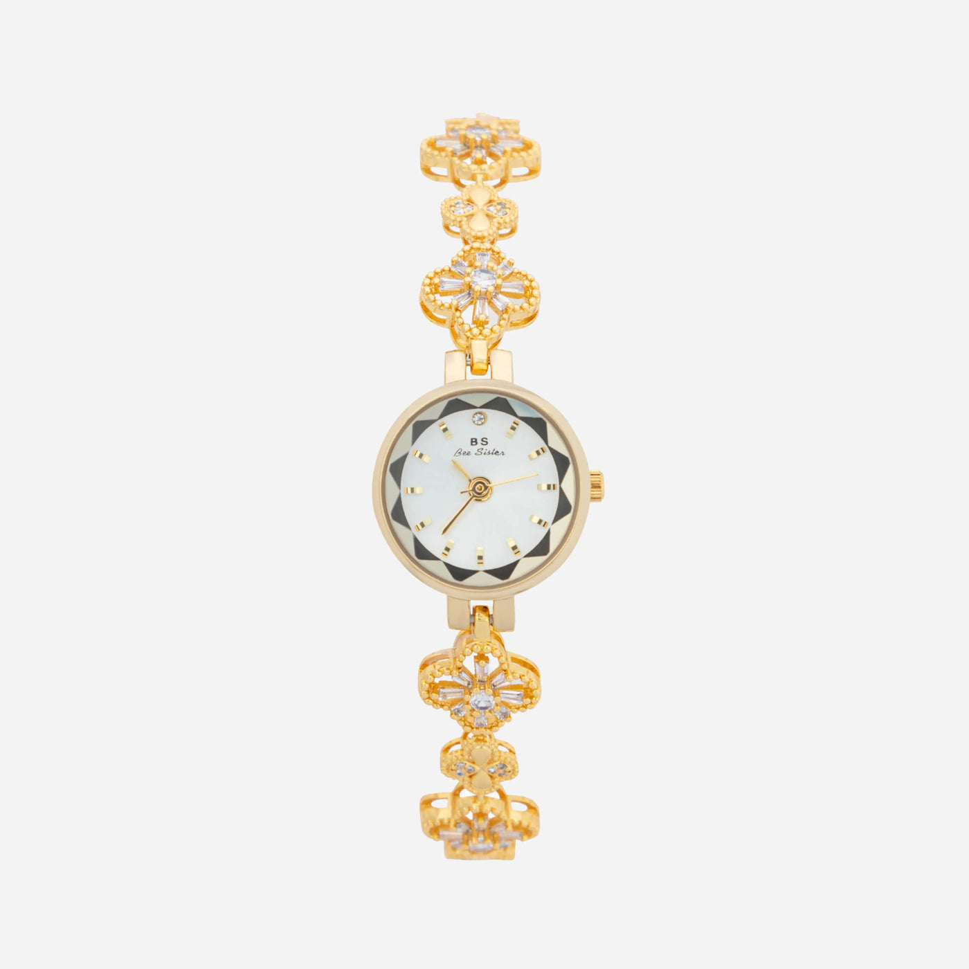 Celestia Floral Bracelet Watch
