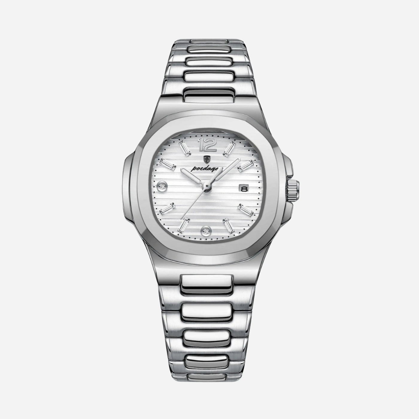 Lustre Wave Steel Watch