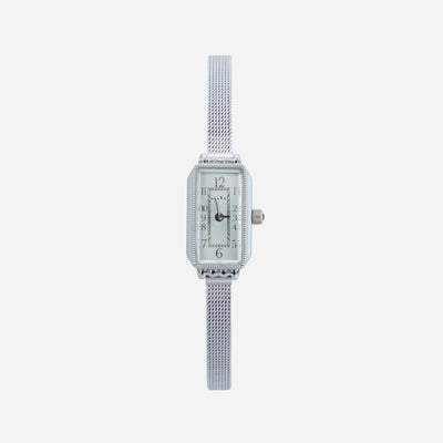 Golden Muse Rectangular Mesh Watch