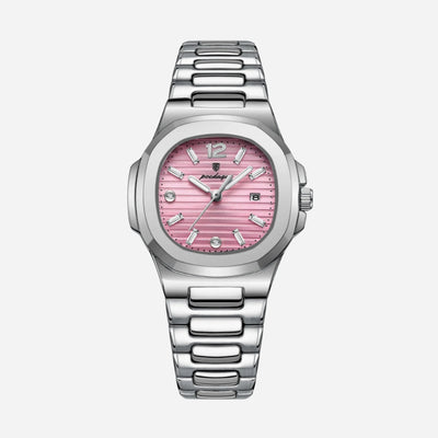 Lustre Wave Steel Watch