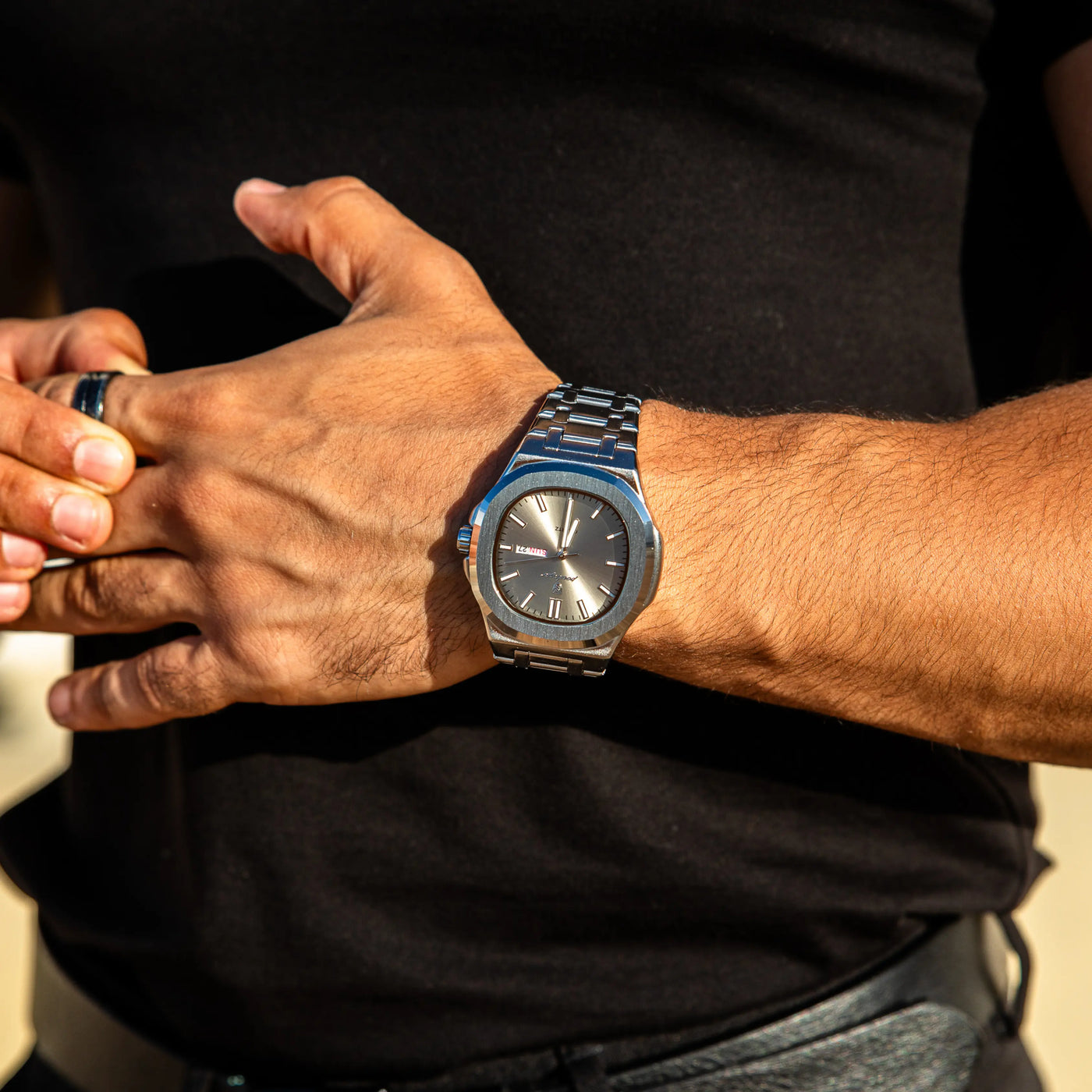 Ice Crest Stainless Steel Watch