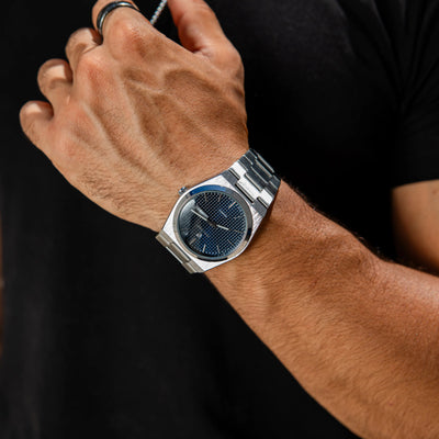Aurora Day-Date Stainless Steel Watch