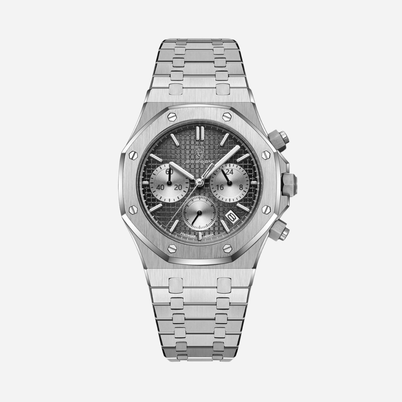 Vanguard Steel Chronograph Watch