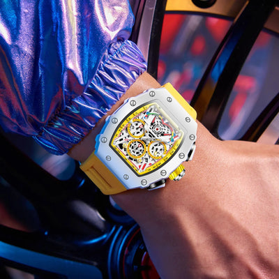 Apex Skeleton Chronograph Watch