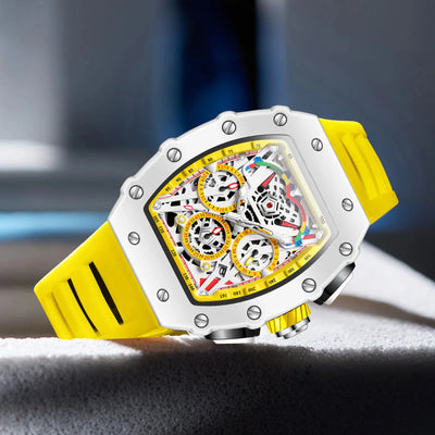 Apex Skeleton Chronograph Watch