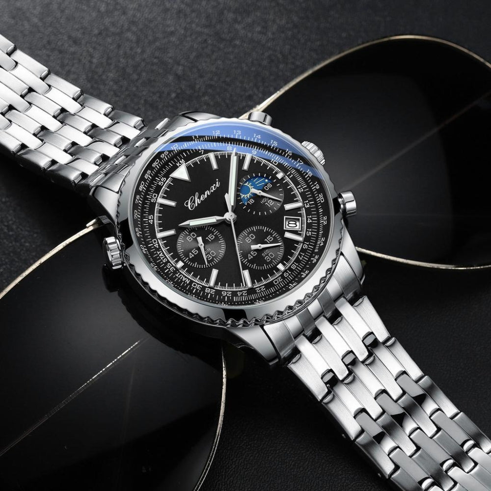 Midnight Navigator Chronograph Watch