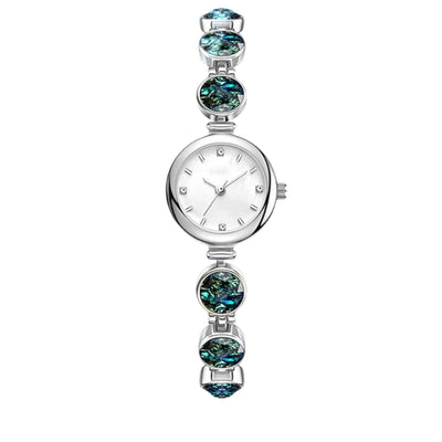 Ocean Gleam Gemstone Bracelet Watch