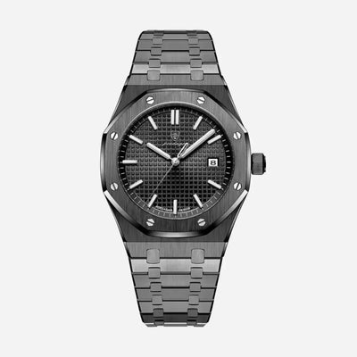 Apex Grid Stainless Steel Watch