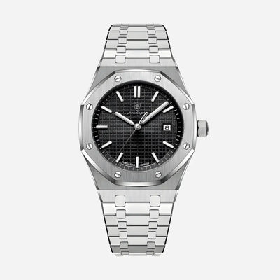 Apex Grid Stainless Steel Watch