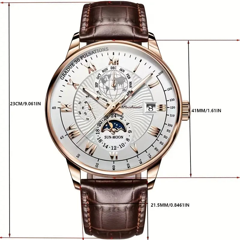PhaseClock™ - Mechanisch luxe horloge voor mannen